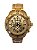 Relógio Masculino Vip Mh8319 Dourado Cronografo - Imagem 1