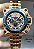 Relógio Robusto Vip Eurostar Japones Mh-8369 Azul Rose - Imagem 2