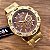 Relógio Masculino VIP MH8314 dourado Marrom - Imagem 2