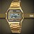 Relógio Vintage Skmei Dourado Geek Retrô Digital 1123 - Imagem 7