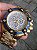 Relógio Masculino Invicta Reserve Arsenal 80189 Swiss Made Dourado Azul Madrepérola - Imagem 3