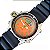 Relógio Masculino Sanda 3008lrj Prateado Laranja Preto Prateado Laranja - Imagem 1