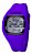 Relógio Unissex Tuguir Digital Tg1801 Roxo - Imagem 1