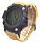 Relógio Masculino Tuguir 10atm Anadigi Preto E Marrom Tg109 - Imagem 3