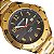 Relógio Masculino Seculus 23651gpsvda1 Dourado Preto - Imagem 1