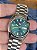 Relógio Seiko 5 Automático 21 Rubis Vintage Verde Prateado - Imagem 4