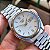 Relógio Seiko 5 Automático Branco 7s26 Vintage Anos 2000 811795 - Imagem 5