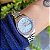 Citizen Feminino Madre Pérola Cristais Quartz EQ0530-51N Aço 27 mm - Imagem 1