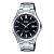 Relógio Masculino Casio Vidro Cristal Safira MTS-115D-1AVDF Preto - Imagem 1