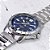 Relógio Casio Masculino MTP-VD01D-2EVUDF Azul Aço Quartz 50M Original - Imagem 4