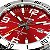 Relógio Casio Masculino MTP-VD01D-4BVUDF Vermelho Aço Quartz 50M Data - Imagem 3