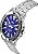 Relógio Casio Masculino MTP-VD01D-2BVUDF Azul Aço Quartz 50M Original - Imagem 2