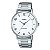 Relógio Casio Masculino MTP-VT03D-7BDF Branco Aço Inox Quartz Original - Imagem 1