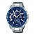 Relógio Casio Edifice Masculino EFV-550D-2AVUDF Cronógrafo Azul 100M - Imagem 1