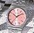 Relógio Casio MTP-B145D-4AVDF Rosa Aço Quartz Calendário 50M Original - Imagem 6