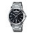 Relógio Casio MTP-1381D-1AVDF Preto Aço Dia Data 50M Original - Imagem 1