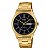 Relógio Casio MTP-V006G-1CUDF Dourado Preto Dia Data Quartz - Imagem 1