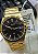 Relógio Casio MTP-VD03G-1AUDF Dourado Preto Aço Quartz Data - Imagem 2
