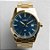 Relógio Casio MTP-VD03G-2AUDF Dourado Azul Aço Quartz Data - Imagem 3