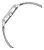 Relógio Casio Feminino LTP-B166D-7AVDF Prata Retangular Aço Inox 50M - Imagem 6