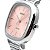 Relógio Casio Feminino LTP-B166D-4AVDF Rosa Retangular Aço Inox 50M - Imagem 3