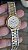 RELÓGIO J.B. CHAMPION QUARTZ DAY DATE BICOLOR – ANOS 1990 - Imagem 4