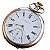 Relógio De Bolso Patek Philippe Ultra Raro Prata Maciça 0.900 - Imagem 1