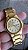 Citizen Quartz Dourado Day Date Calibre 1112 Vintage Anos 90 - Imagem 2