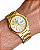 Citizen Quartz Dourado Day Date Calibre 1112 Vintage Anos 90 - Imagem 1