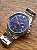 Relógio Masculino Seiko Kinetic Azul Sunburst Japonês Calibre 5M82A - Imagem 4