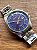 Relógio Masculino Seiko Kinetic Azul Sunburst Japonês Calibre 5M82A - Imagem 3
