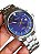 Relógio Masculino Seiko Kinetic Azul Sunburst Japonês Calibre 5M82A - Imagem 1