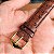 Pulseira Chainon Couro Avestruz 18mm P/ Relógio Av33g18 - Imagem 4