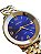 Relógio Feminino Condor Dourado Mostrador Azul CO2035MSP 50M - Imagem 1