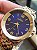 Relógio Feminino Condor Dourado Mostrador Azul CO2035MSP 50M - Imagem 2