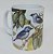 Caneca Ornitologia e Arte - Saíra-pérola (Tangara cyanomelas) e cambada-de-chaves (Tangara brasiliensis) - Imagem 2