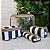 Kit Necessaire Azul Listra Larga F34AZL - Imagem 1