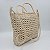 Bolsa Palha Ligia Bege 30401BG - Imagem 1