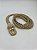 Cinto Fit trançado Dourado GM45 - Imagem 2