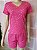 Pijama Curto Rosa D29AZRO - Imagem 3
