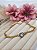 Pulseira Aço Inox Coração Brilhante Dourada 1400359DR - Imagem 1
