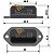 Luz De Cortesia Branca 2 Leds P/ Barco Lancha Motorhome - Imagem 3