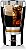 Copo Térmico Arell Inox Para Cerveja Bebidas Atletico Mg 500 Ml - Imagem 5