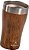 Copo Térmico Inox Para Cerveja Café Chá Bebidas Wood 500 Ml - Imagem 3