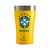 Copo Térmico Arell Brasil Cbf Inox P/ Bebidas Cerveja 500ml - Imagem 4