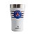 Copo Térmico Arell Paris Branco Para Cerveja Bebidas 500ml - Imagem 2