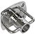 Base Suporte Com Batente Em Aço Inoxidável Para Lancha Barco - Imagem 3