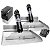 Kit Flap Bennett Estabilizador Hidráulico 12x12 Pol E Botão - Imagem 1