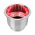 Porta Copos Iluminado de embutir Led Vermelho P/ Lancha 12V - Imagem 2