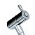 Torneira de Parede Metal Cromada Gourmet Metal Design Luxo - Imagem 3